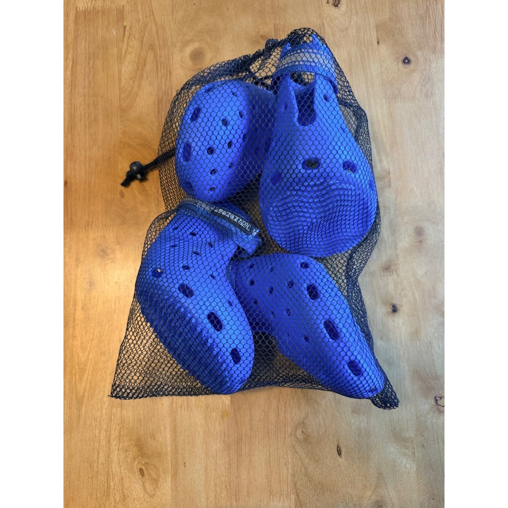 Arcadia Trail Royal Blue Dog Water Shoes XXL Set of 4 with Mesh Bag